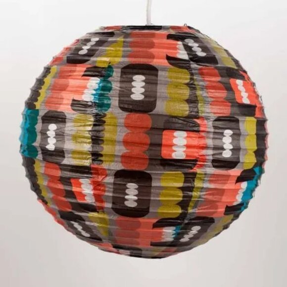 Blue Q Other - "Metropolis" Blue Q Paper Lantern - Retired - NWT